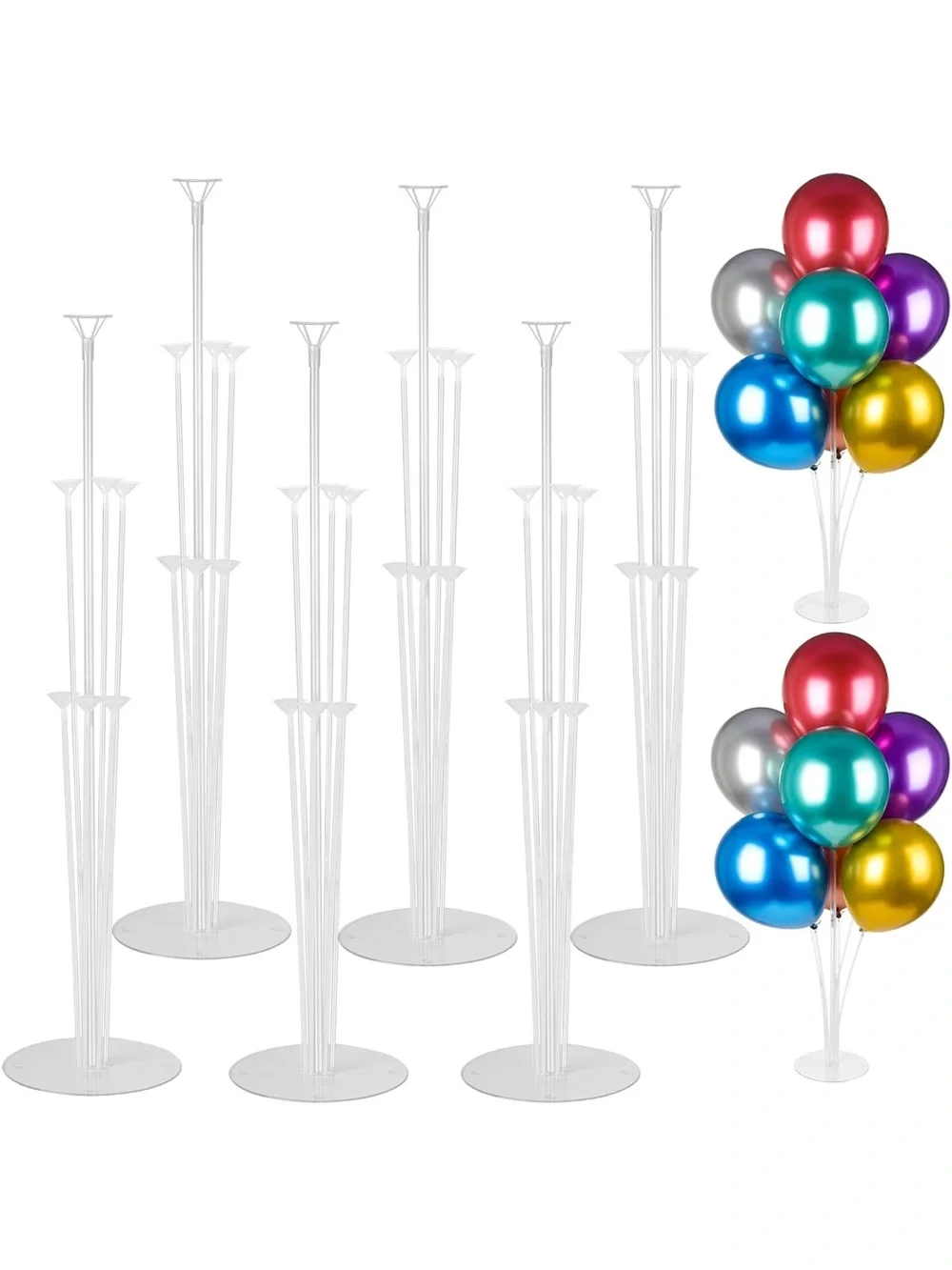 10 sets Balloon stand kit(missing one stick)